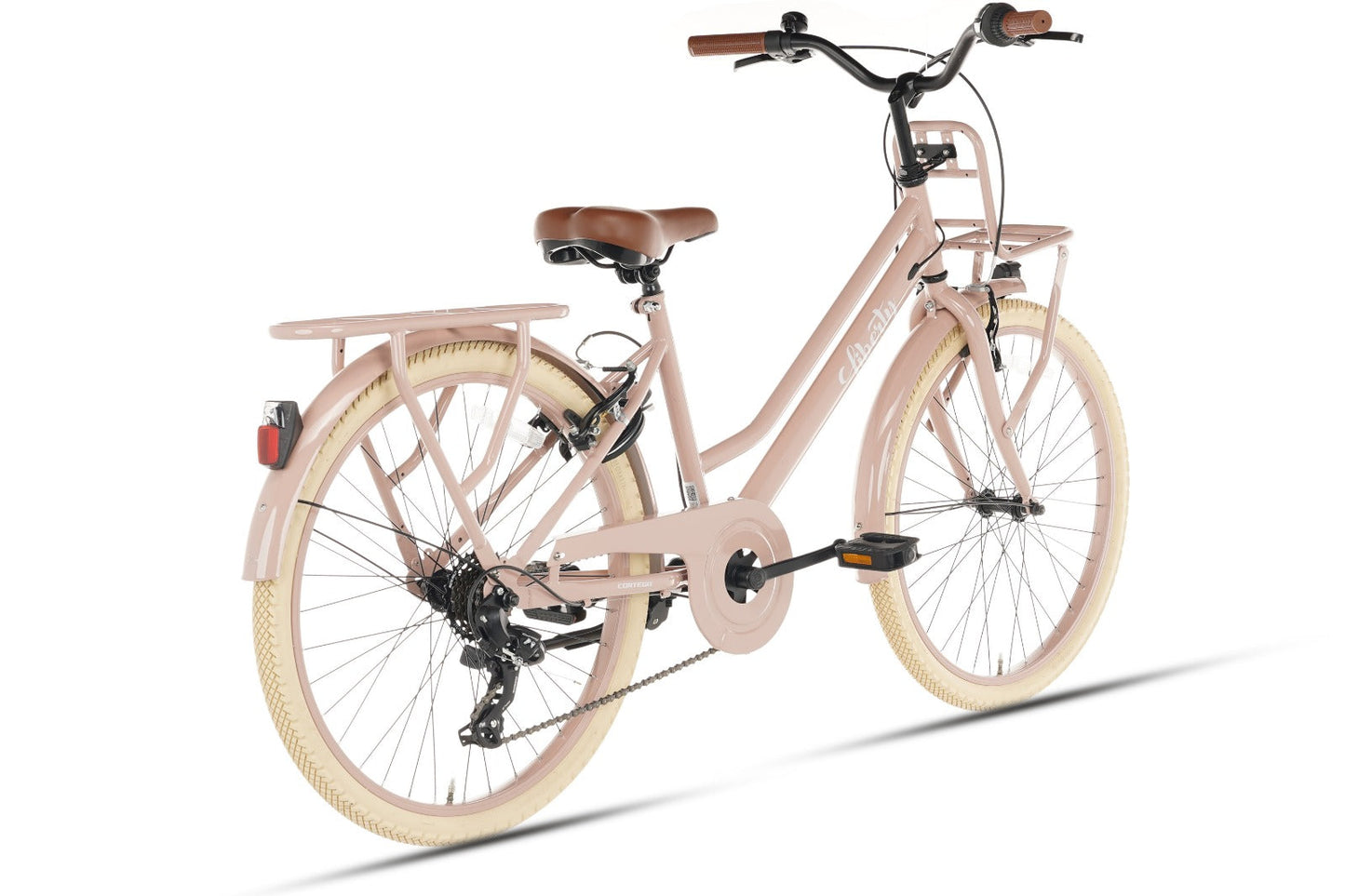 Liberty D7 Mädchenfahrrad 24 Zoll - 7 Gänge - Lachs