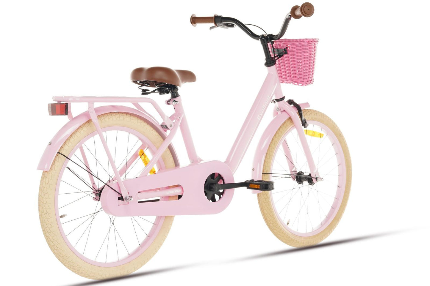 Excellent Mädchenfahrrad Rosa 22 Zoll + Korb