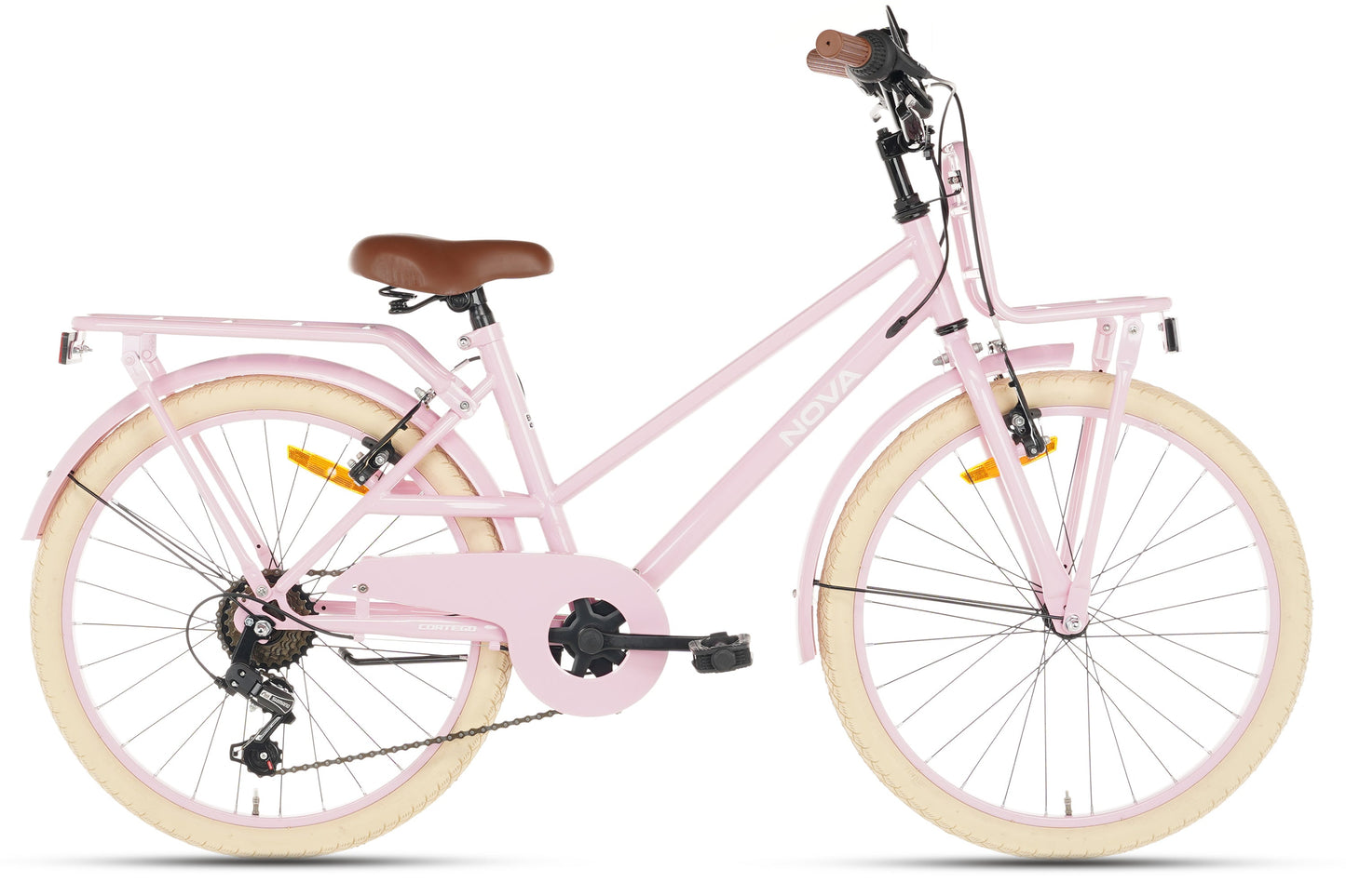 Nova Mädchenfahrrad 22 Zoll - 7 Gänge - Rosa