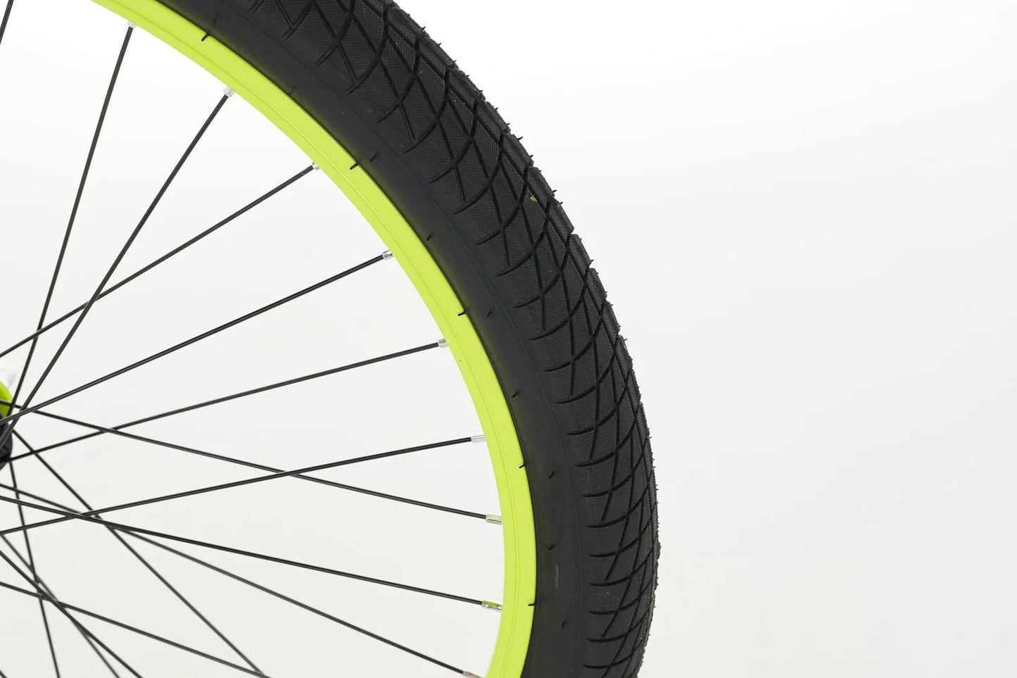 Rebel Jungenfahrrad 22 Zoll Lime - 6 Gänge