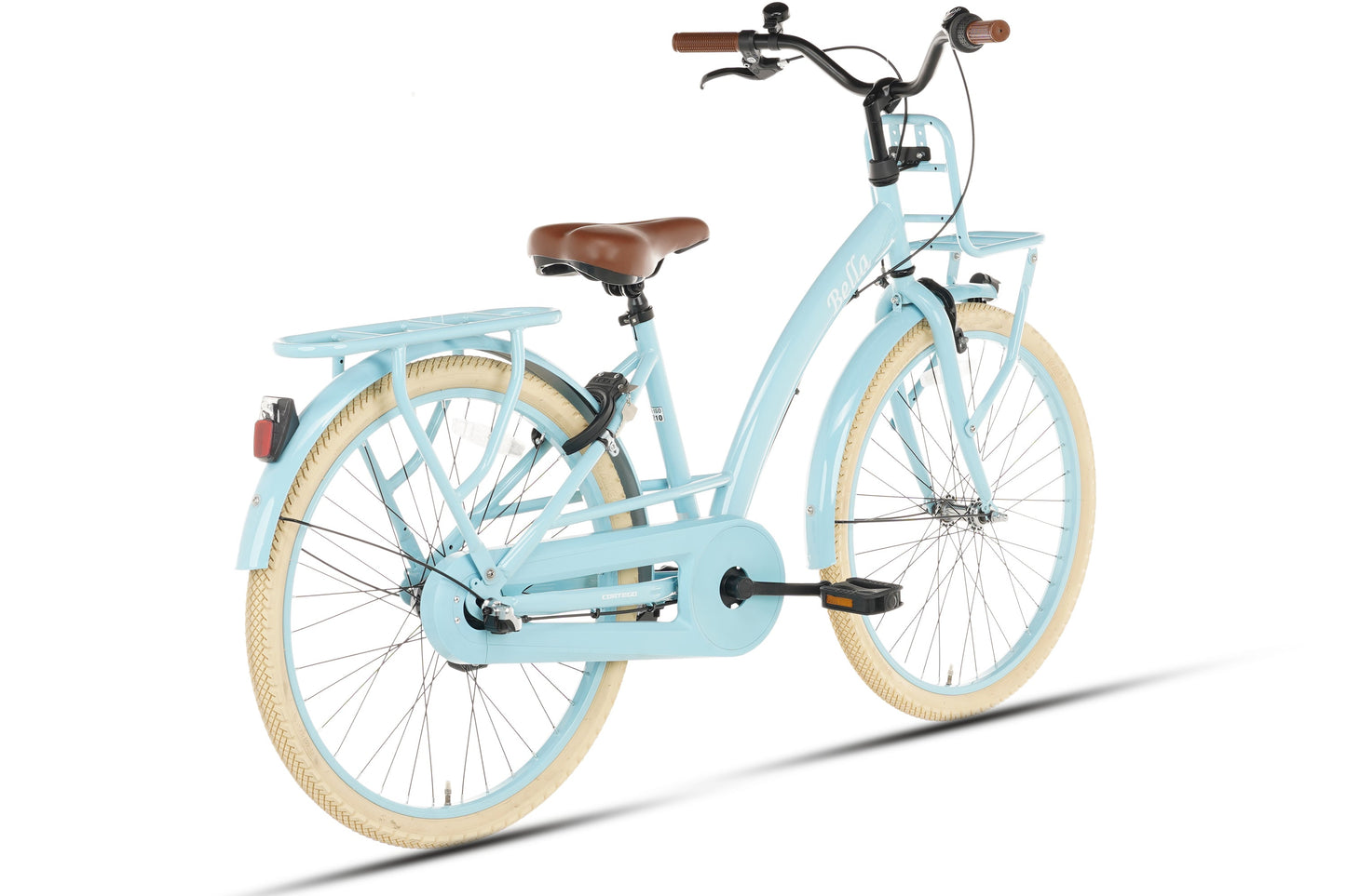 Bella Mädchenfahrrad 24 Zoll 3 Gänge - Blau