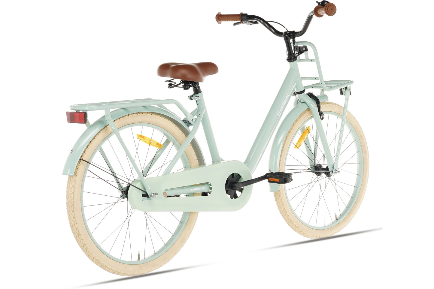 Excellent Mädchenfahrrad Grün 22 Zoll
