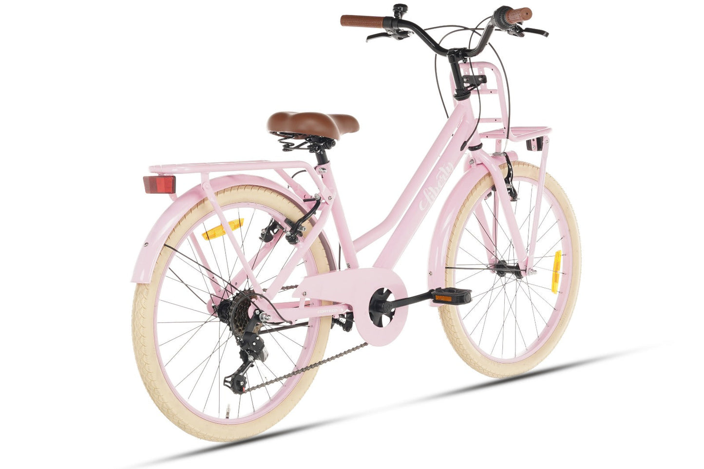 Liberty D7 Mädchenfahrrad 22 Zoll - 7 Gänge - Rosa