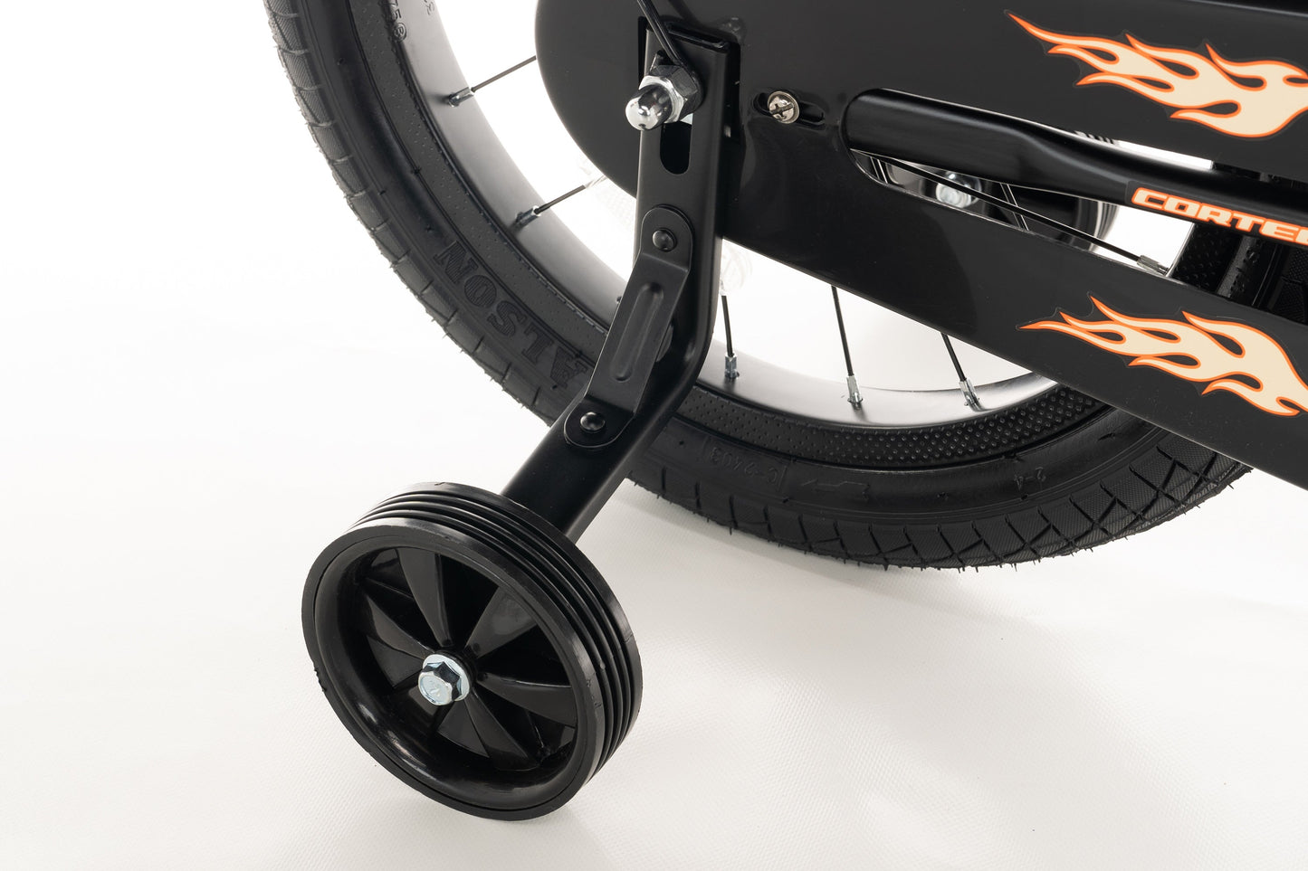 Cruiser Jungenfahrrad Orange 12 Zoll