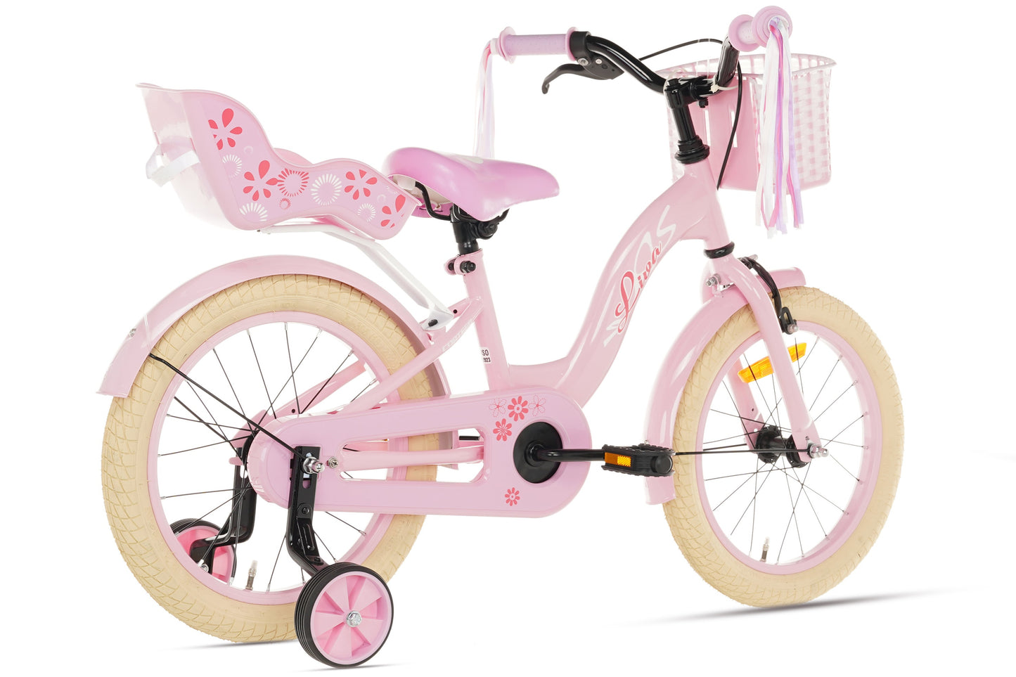 Liva Mädchenfahrrad Pink 14 Zoll