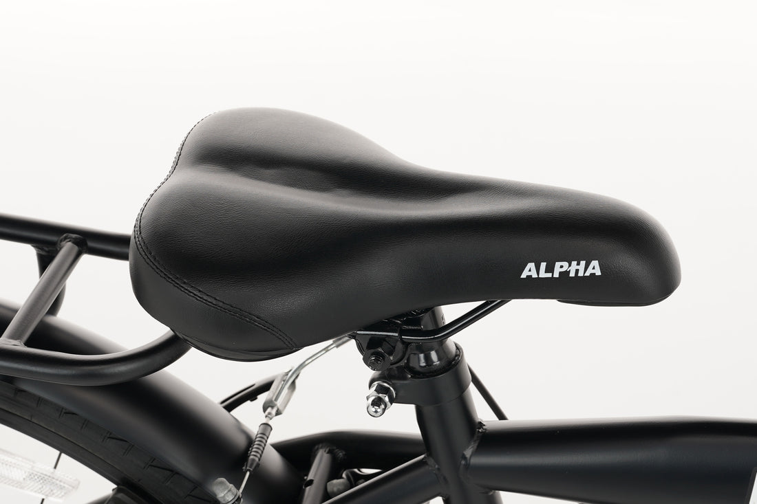 Rebel Jungenfahrrad 24 Zoll Schwarz - 6 Gänge