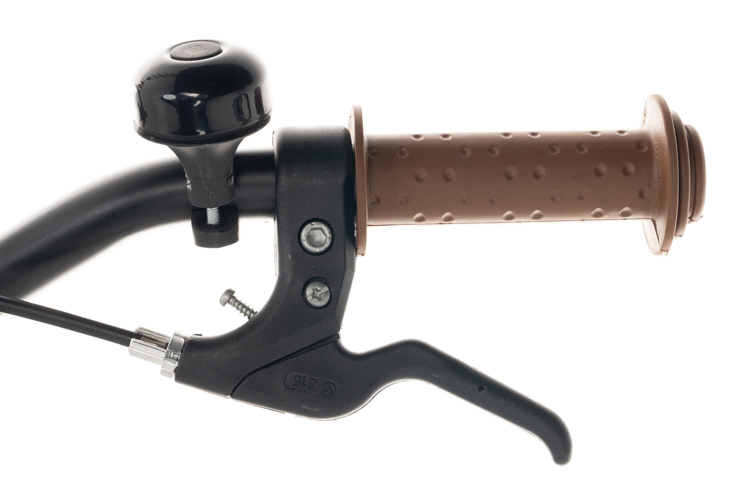 Urban Jungenfahrrad Mattschwarz 18 Zoll