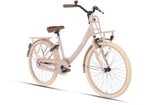 Elite Mädchenfahrrad 24 Zoll Lachs