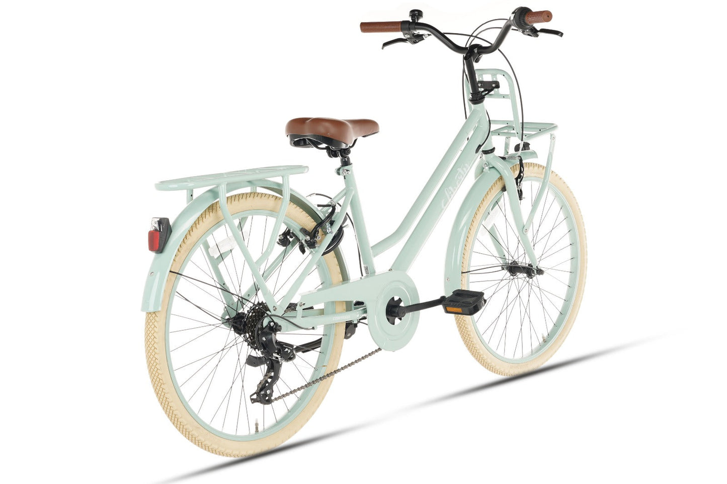 Liberty D7 Girls' Bicycle 24 inch - 7 Gears - Green 