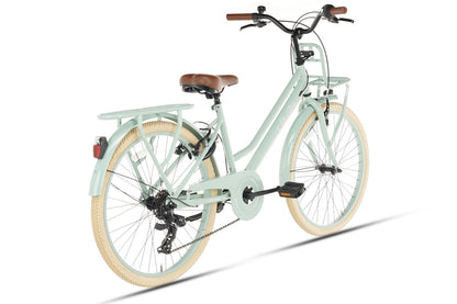Liberty D7 Girls' Bicycle 24 inch - 7 Gears - Green 