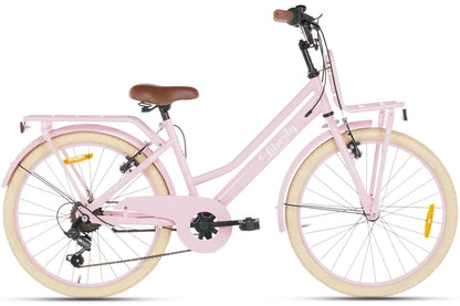 Liberty D7 Mädchenfahrrad 22 Zoll - 7 Gänge - Rosa