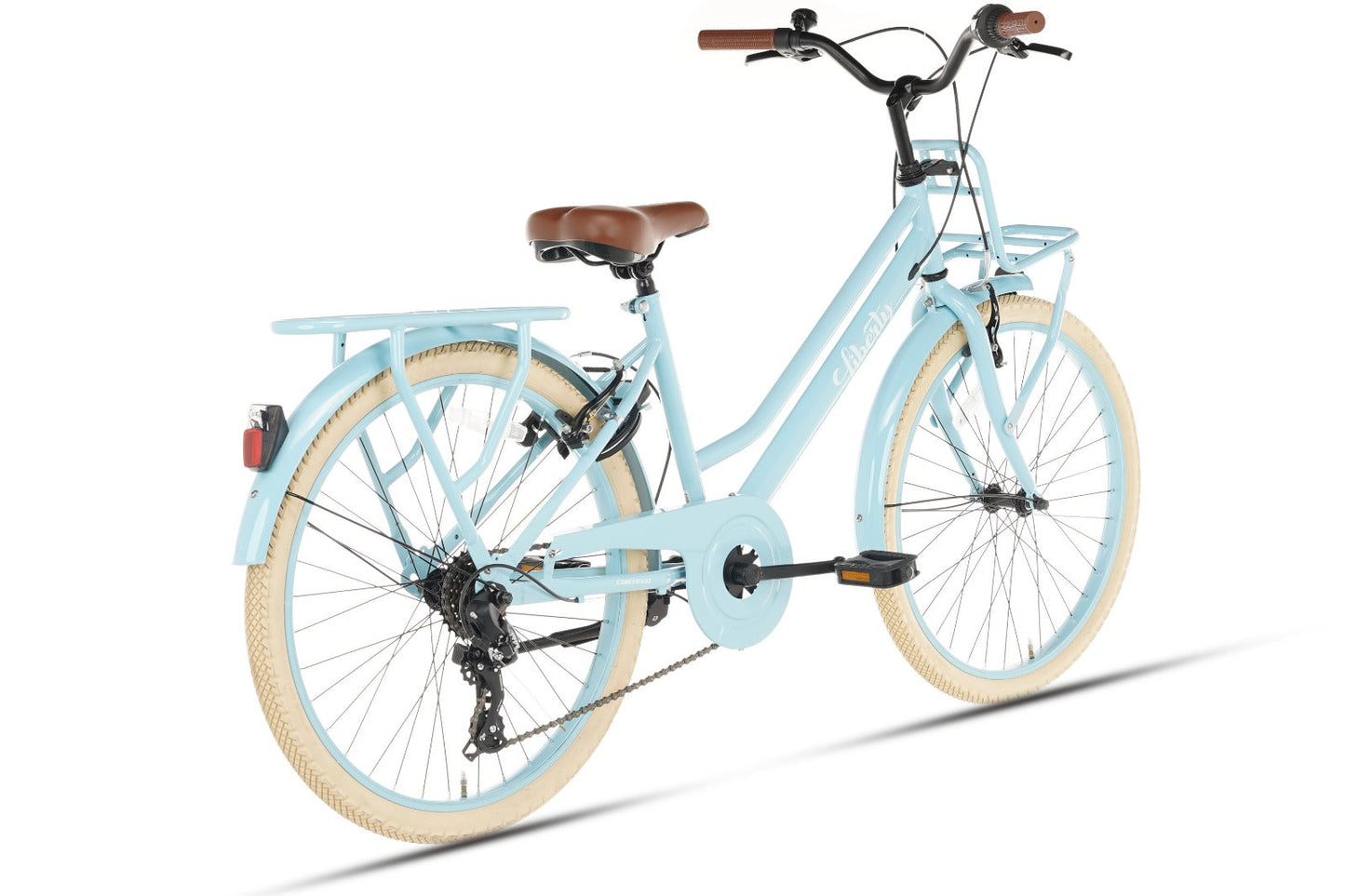 Liberty D7 Mädchenfahrrad 24 Zoll - 7 Gänge - Blau