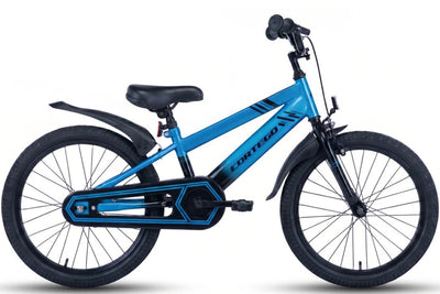 BMX Cross Jungenfahrrad Blau 18 Zoll