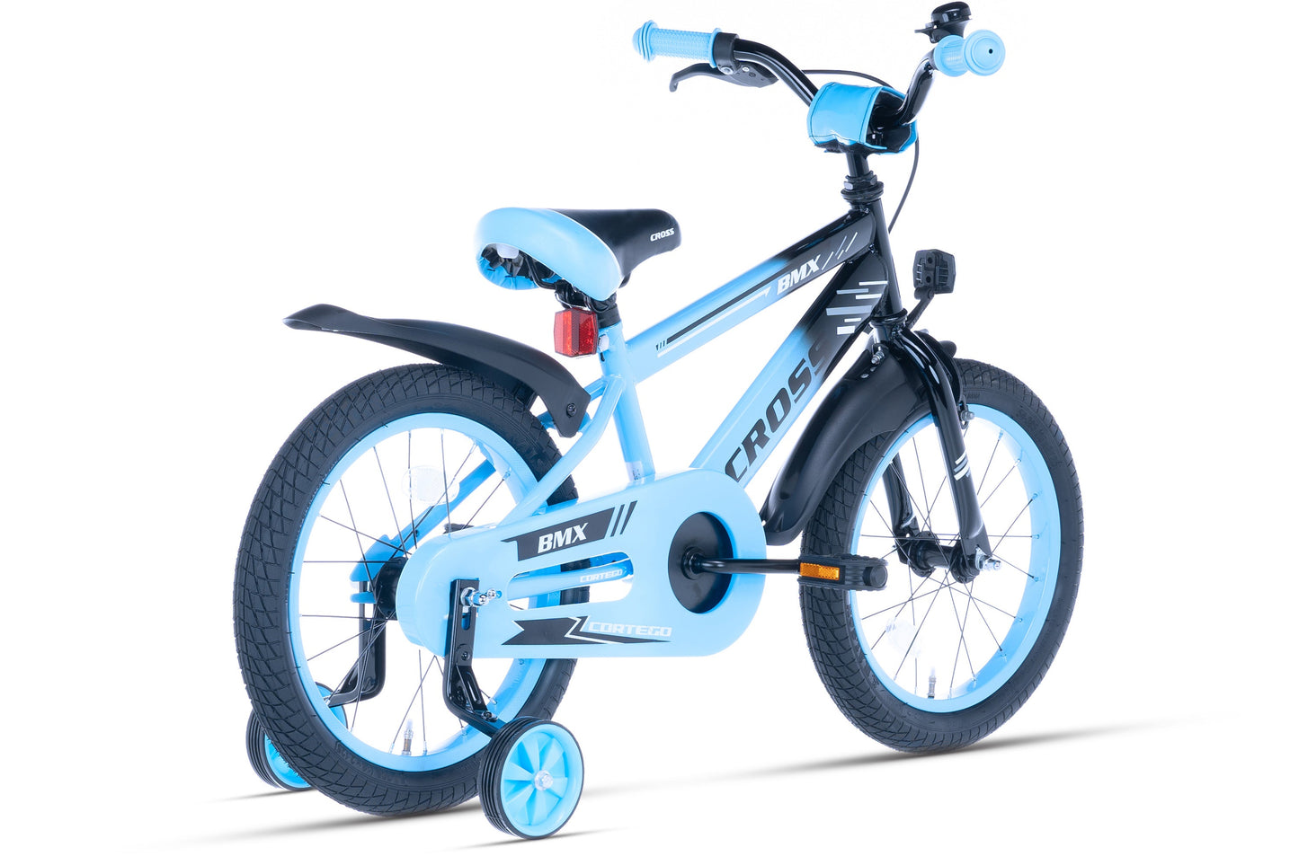 BMX Cross Boys Bike Blue 16 Inch