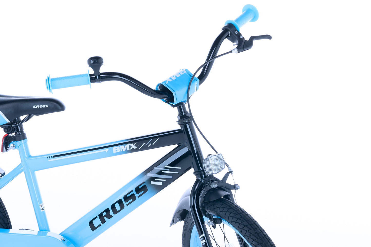 BMX Cross Boys Bike Blue 22 inch