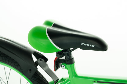 BMX Cross Jungenfahrrad Grün 20 Zoll