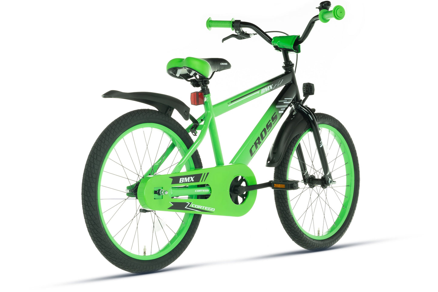 BMX Cross Boys Bike Green 22 inch