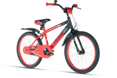 BMX Cross Jungenfahrrad Rot 22 Zoll