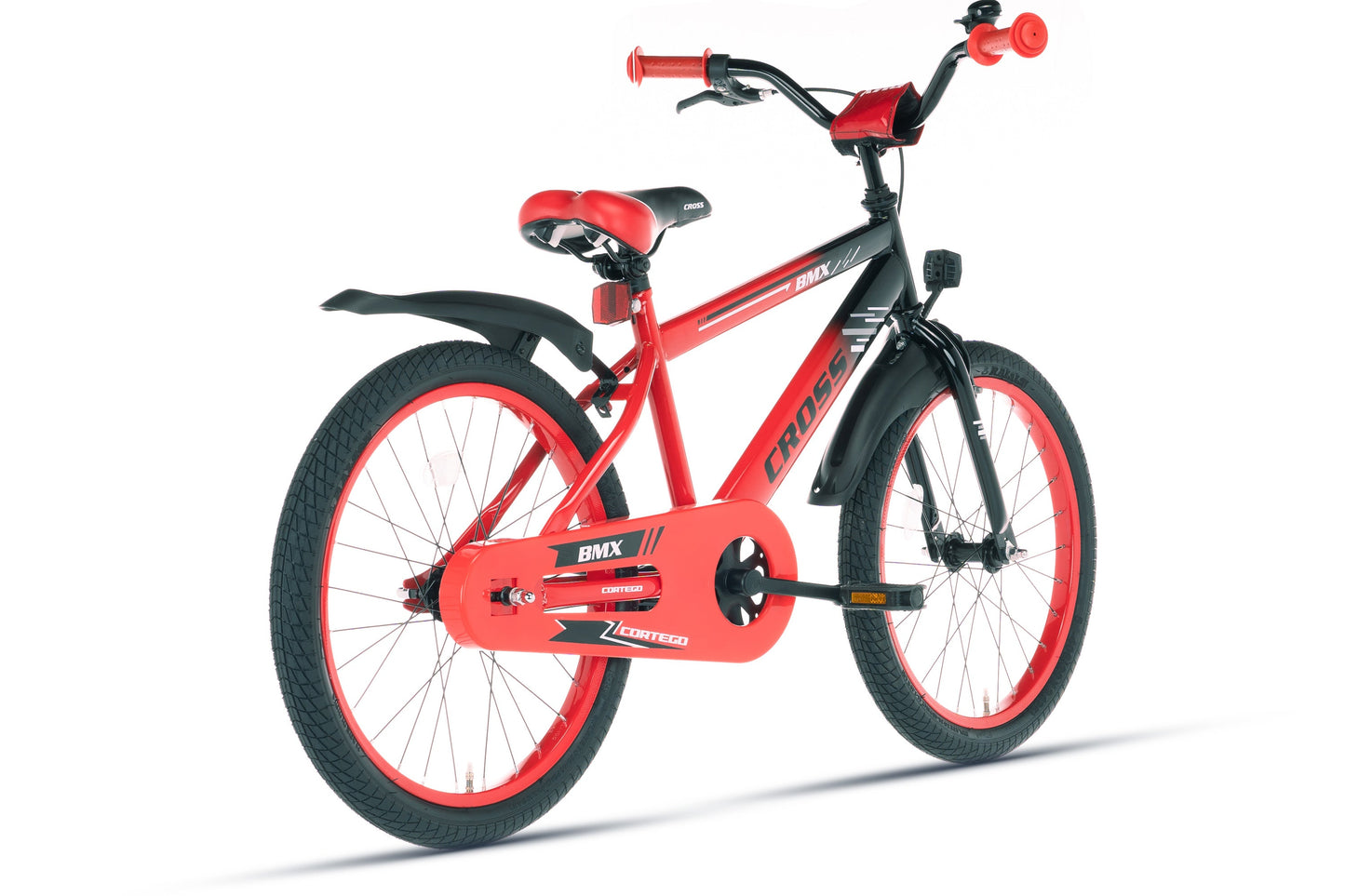 BMX Cross Boys Bike Red 20 Inch