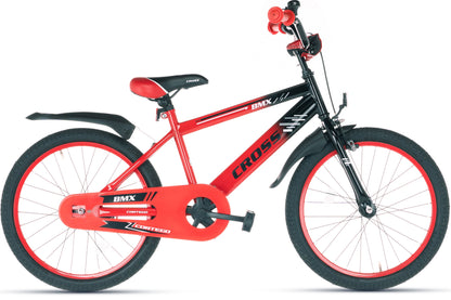 BMX Cross Boys Bike Red 20 Inch