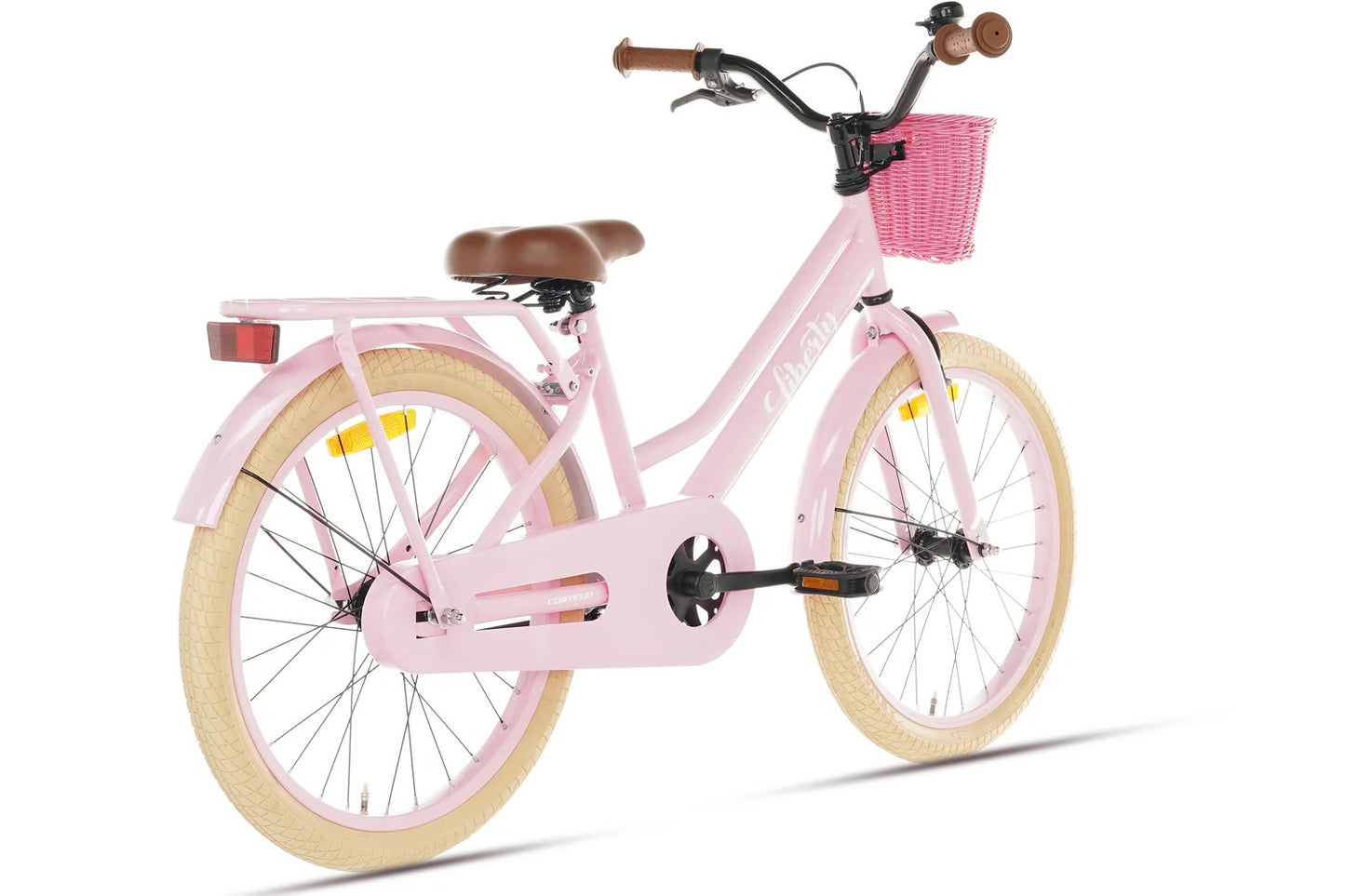 Liberty Mädchenfahrrad Pink 20 Zoll + Korb