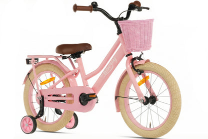 Liberty Mädchenfahrrad Pink 18 Zoll + Korb
