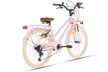 Nova Mädchenfahrrad 22 Zoll - 7 Gänge - Rosa