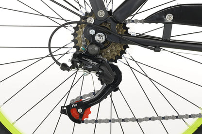 Rebel Jungenfahrrad 22 Zoll Lime - 6 Gänge