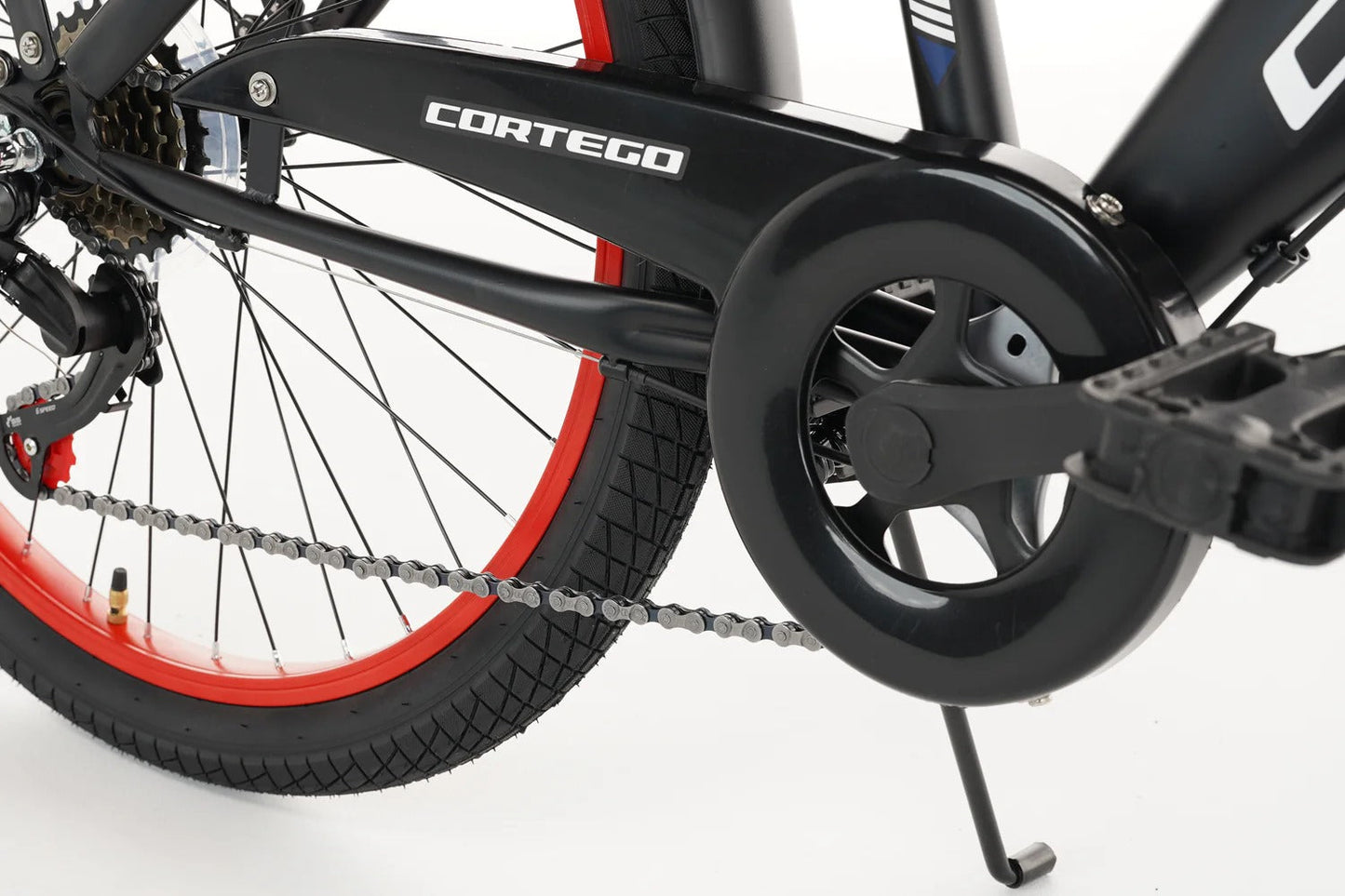 Rebel Boys' Bike 24 Inch Red - 6 Gears