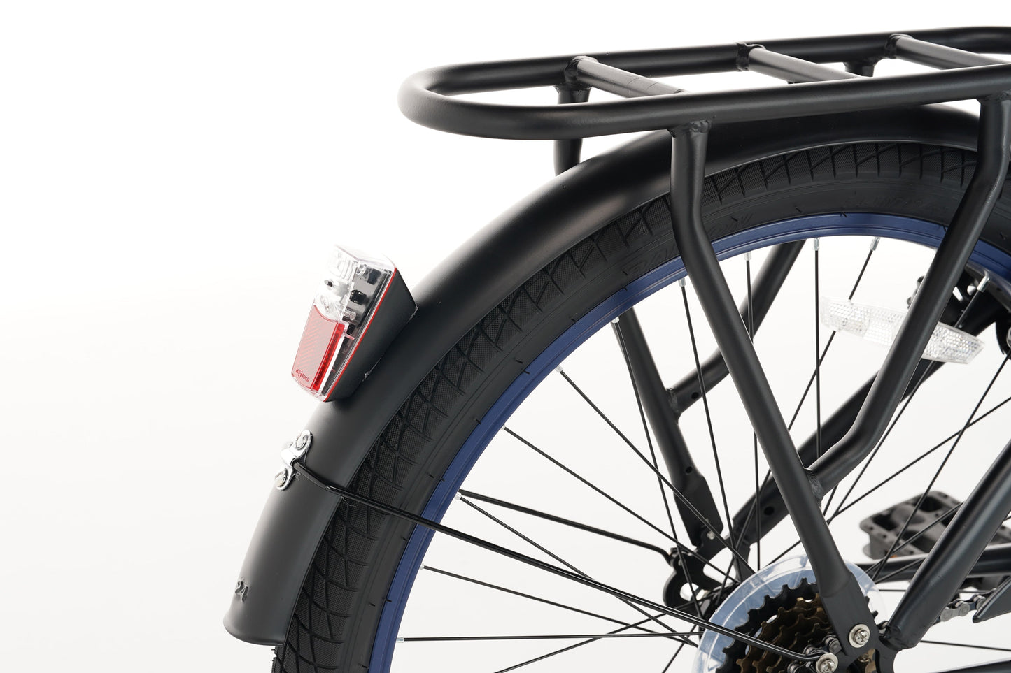 Rebel Jungenfahrrad 22 Zoll Blau - 6 Gänge