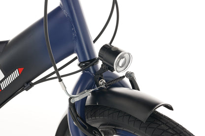 Rebel Jungenfahrrad 24 Zoll Blau - 6 Gänge