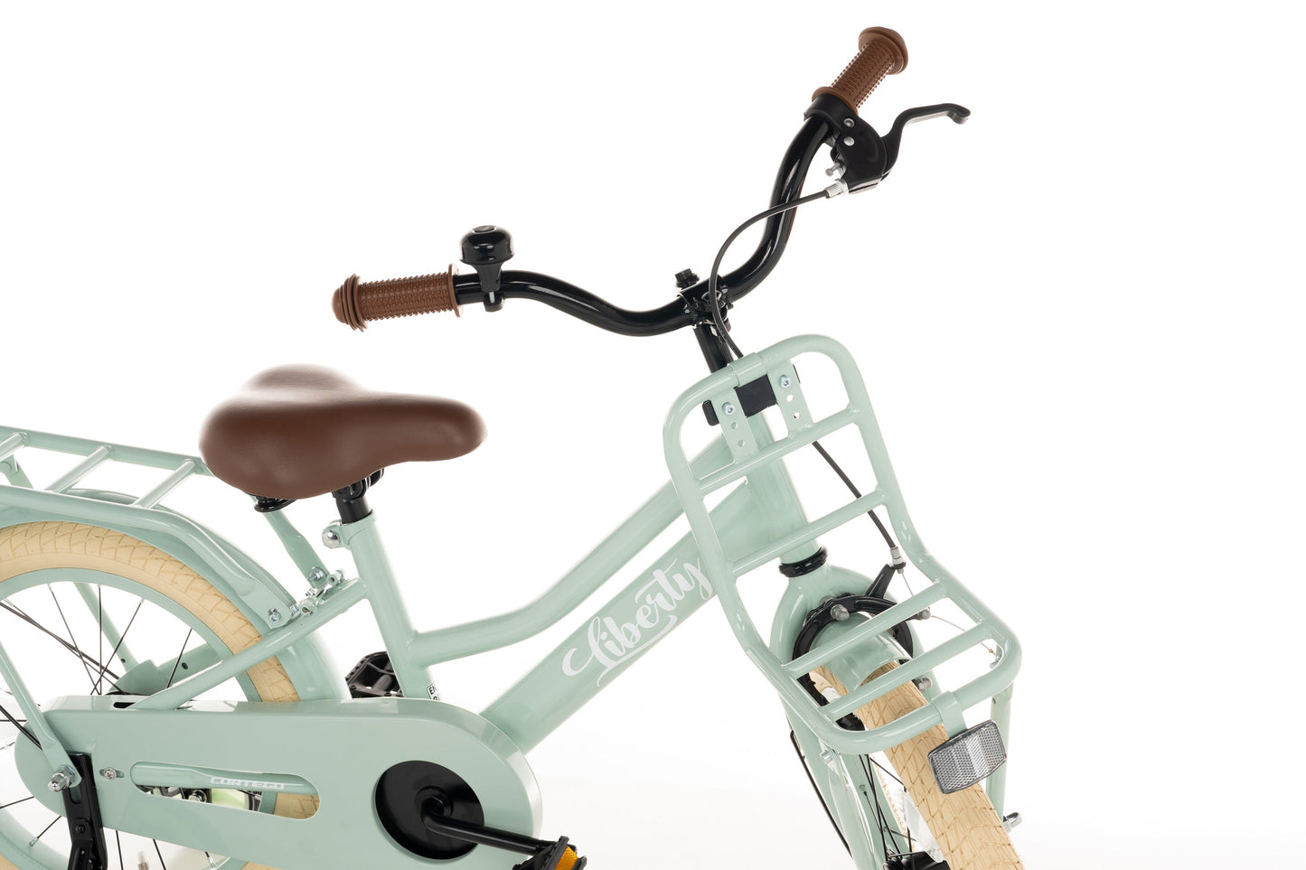 Liberty girls' bicycle Green 12 inch