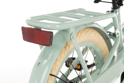 Liberty Mädchenfahrrad Grün 12 Zoll + Korb