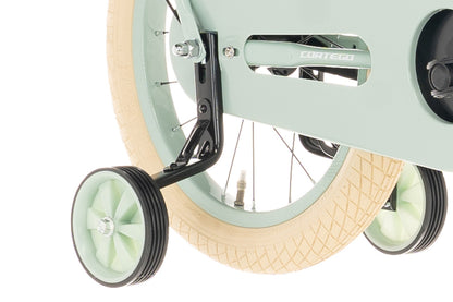 Liberty Mädchenfahrrad Grün 12 Zoll + Korb