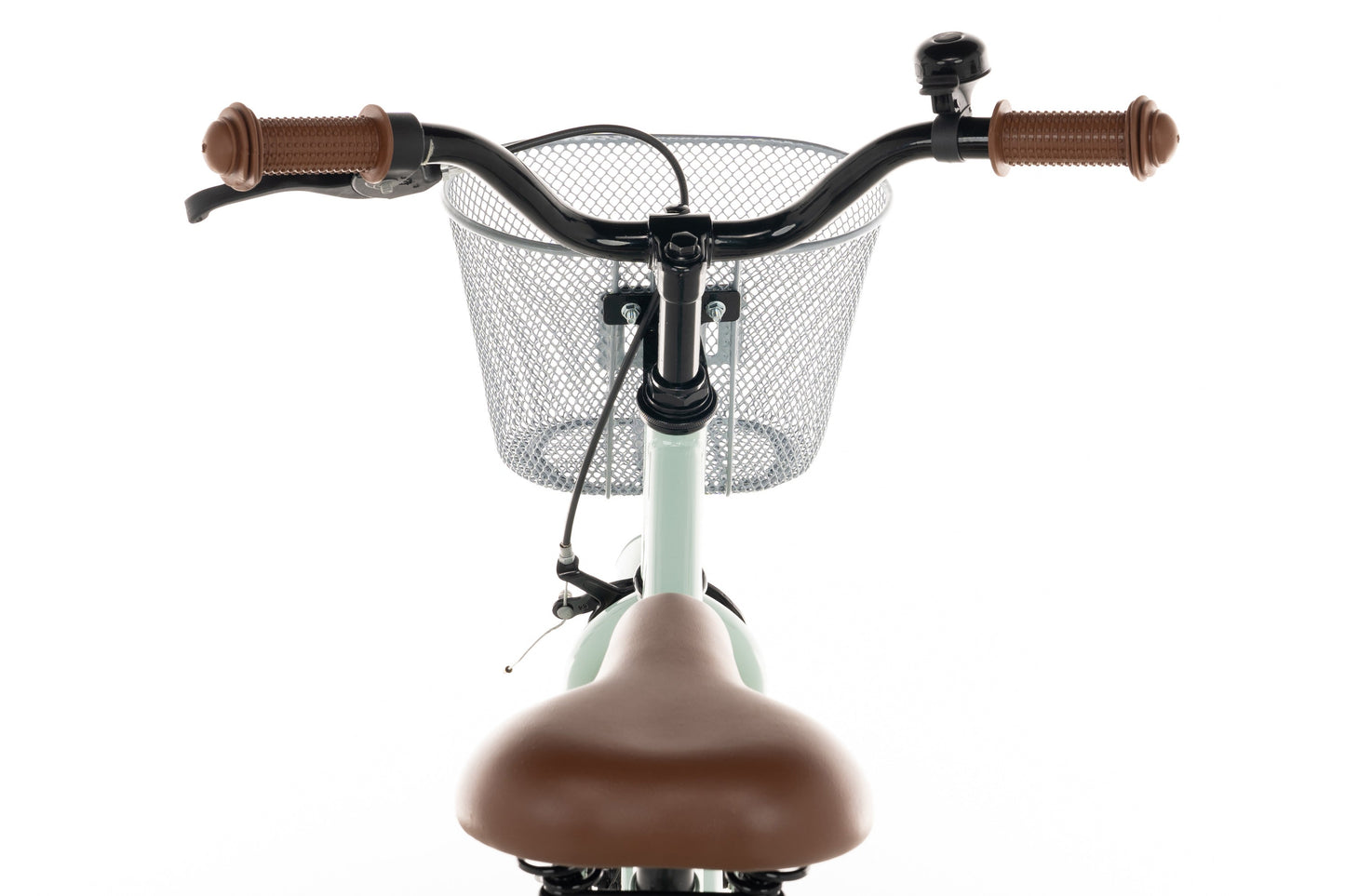 Liberty Mädchenfahrrad Grün 12 Zoll + Korb