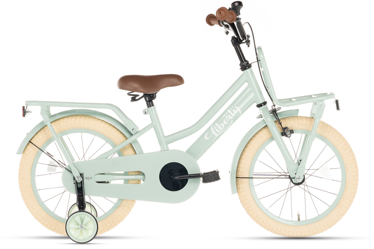 Liberty girls' bicycle Green 12 inch