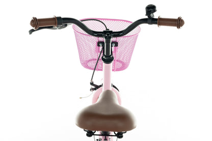Liberty Mädchenfahrrad Pink 16 Zoll + Korb
