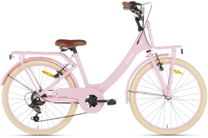 Elite Girls' Bike 22 inch - 7 Gears - Pink