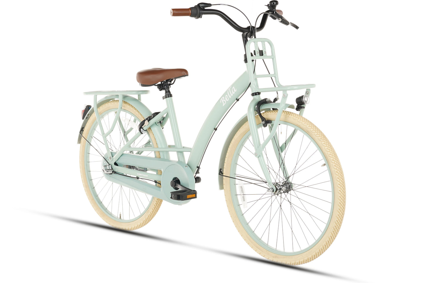 Bella Girls' Bicycle 24 inch 3 Gears - Green