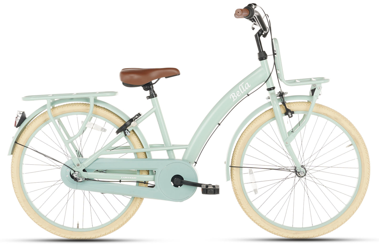 Bella Girls' Bicycle 24 inch 3 Gears - Green