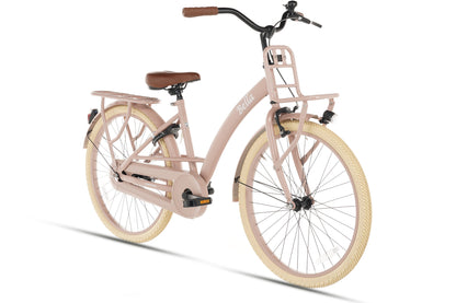 Bella Mädchenfahrrad 24 Zoll Lachs