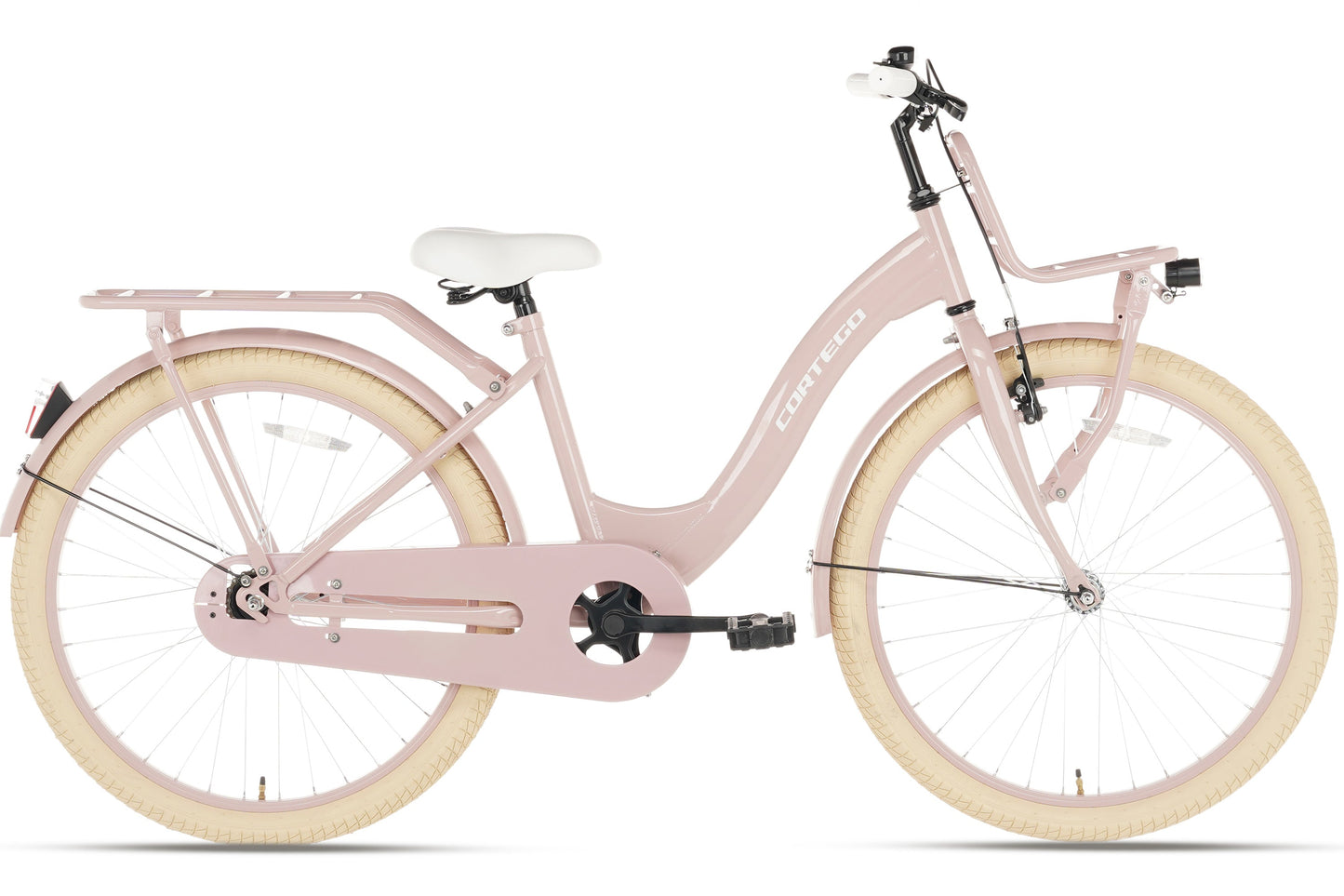 Cortego Flora Mädchenfahrrad 24 Zoll Rosa