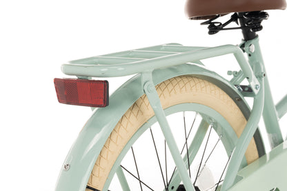 Liberty Mädchenfahrrad Grün 20 Zoll + Korb