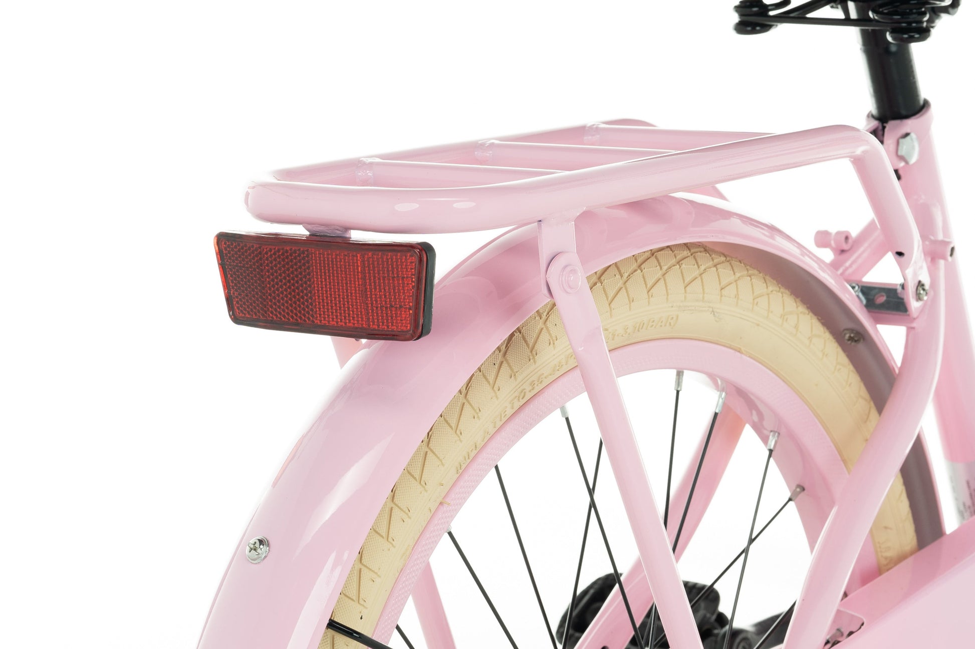 hollandrad 22 zoll Mädchenfahrrad 22 Zoll Rosa - Cortego Liberty Inkl. Vorderradgepäckträger - Kinderfahrrad
