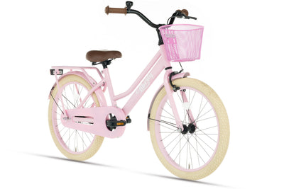 Liberty Mädchenfahrrad Pink 22 Zoll + Korb