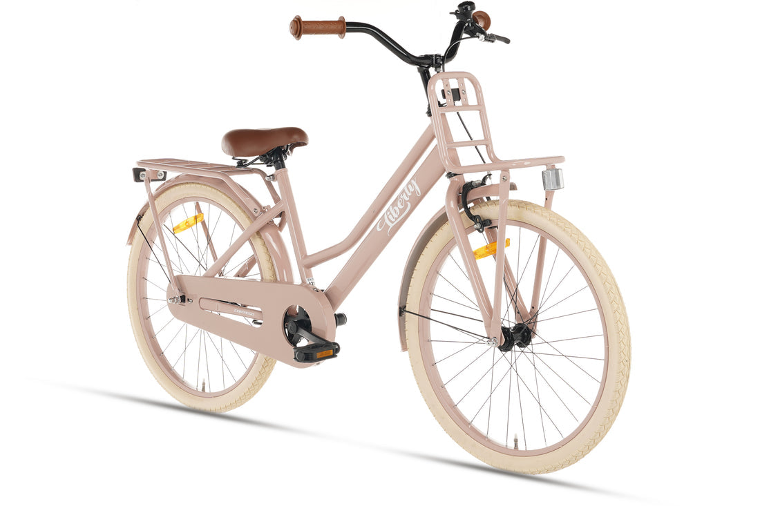 Cortego Mädchenfahrrad 20 Zoll Rosa inkl. Vorderradgepäckträger