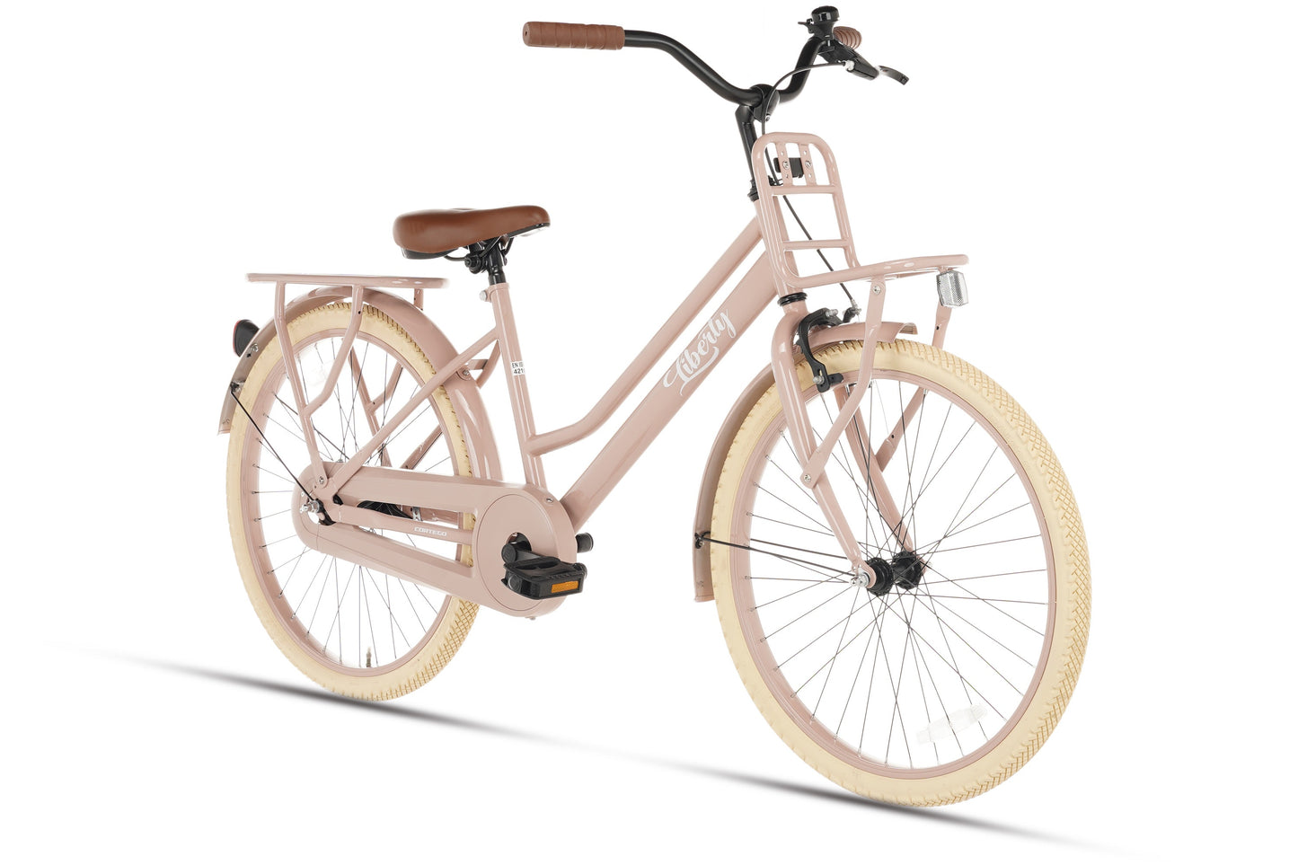 Liberty Mädchenfahrrad 24 Zoll Lachs