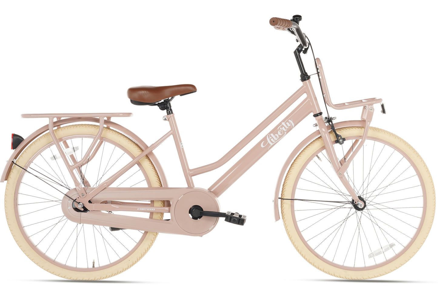 Liberty Mädchenfahrrad 24 Zoll Lachs