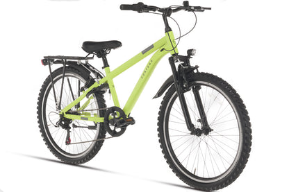Ranger Plus 7-Gang Jungenfahrrad 24 Zoll fluoreszierend gelb