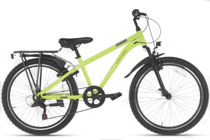 Ranger Plus 7-Gang Jungenfahrrad 24 Zoll fluoreszierend gelb